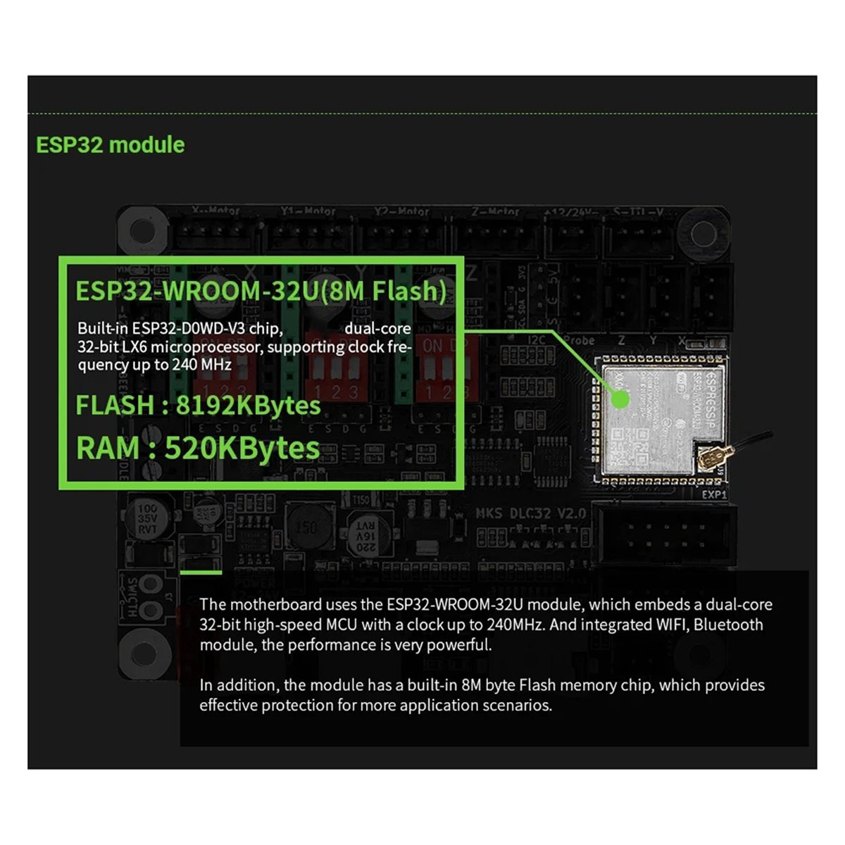 Grbl 32 Bit Control Board Offline Display - [DEĞER PAKETİ]TS35 Dokunmatik Ekranlı Lazer Gravür