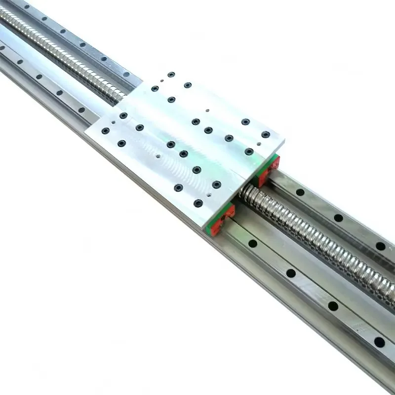 Hgr20 Linear Guide Rail Ballscrew Set - HGR20 Doğrusal Kılavuz Ray Bloğu, HGH20