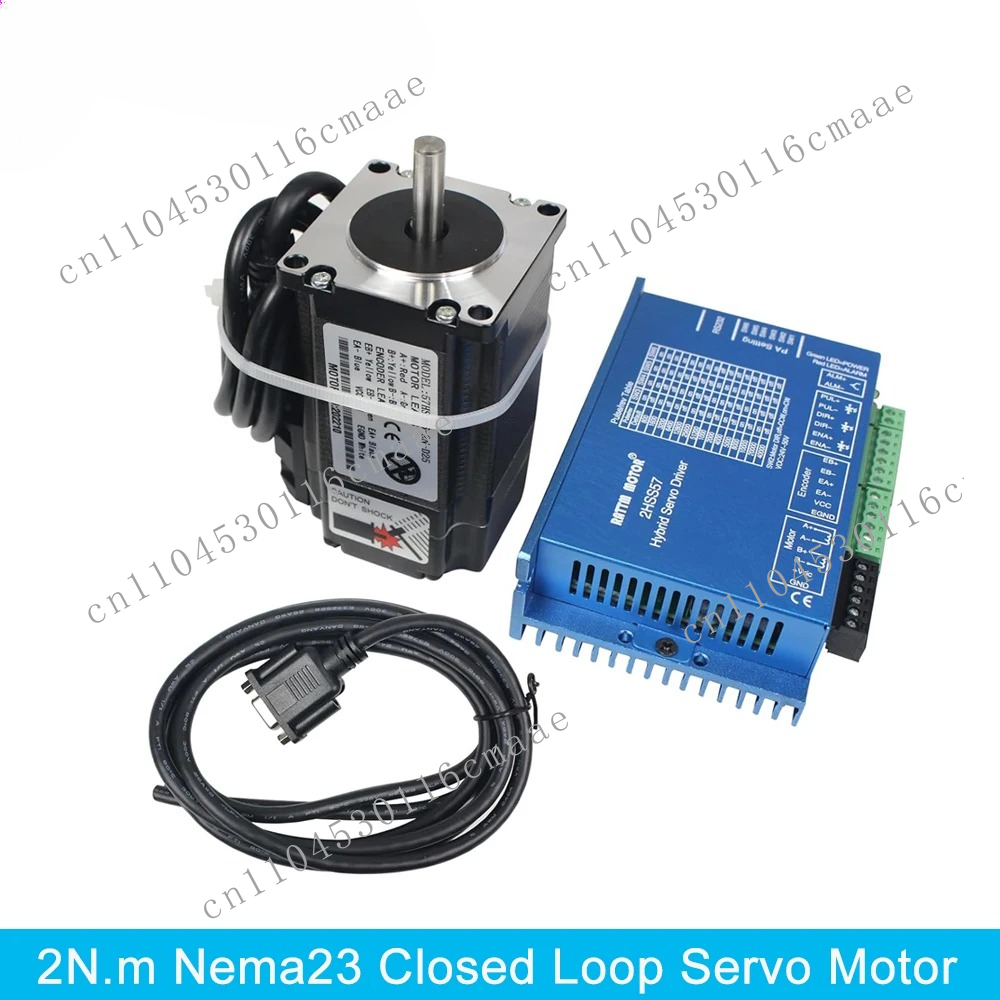 Nema 23 Closed Loop Stepper Motor Driver Kit - 2N.m Nema23 Kapalı Döngü Servo Step