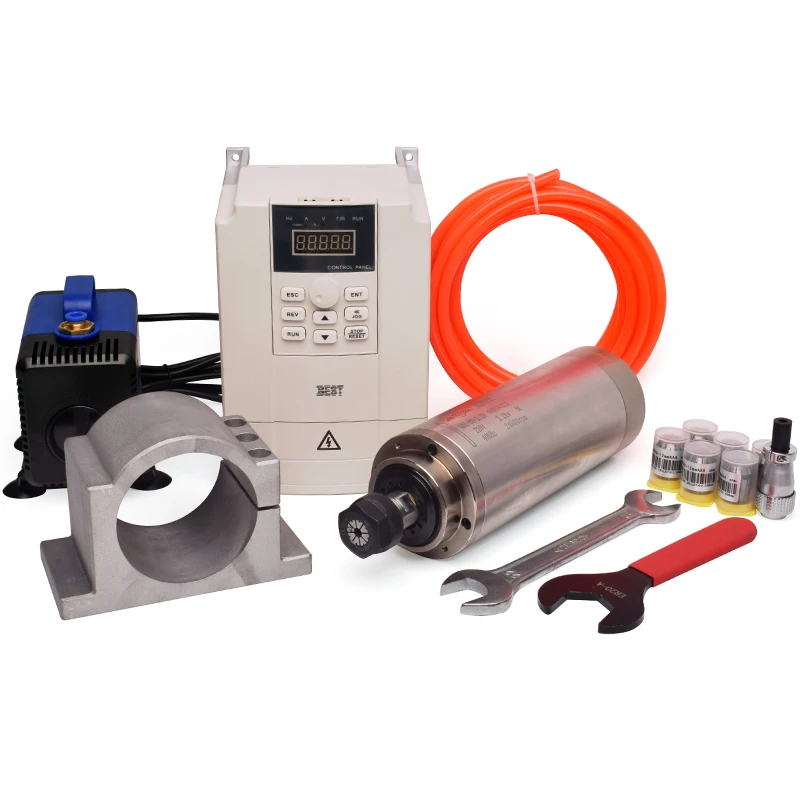 2.2Kw Water Cooled Spindle Kit Vfd - Ucuz Fiyatlı Yüksek Hızlı GDZ Spindle