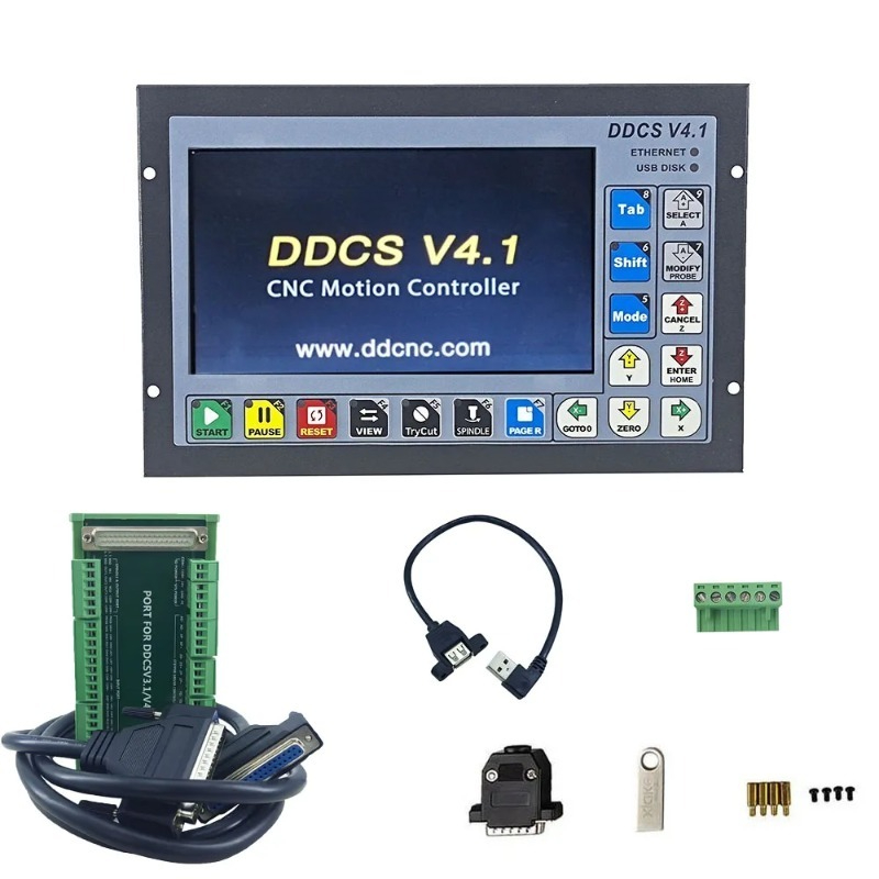 Ddcs V4.1 4 Axis Cnc Offline Controller - DDCS V4.1 Bağımsız Hareket Kontrol Cihazı