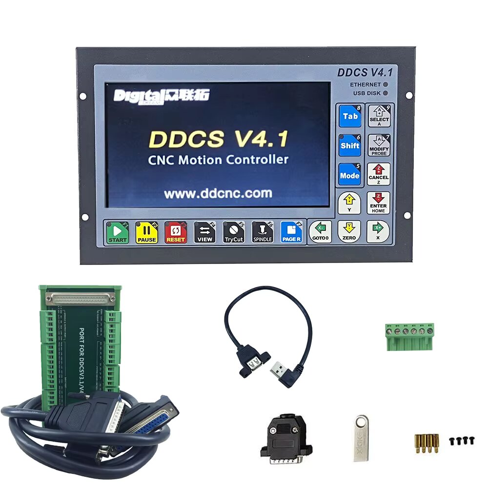 Ddcs V4.1 4 Axis Cnc Offline Controller - DDCS V4.1 Bağımsız Hareket Kontrol Cihazı