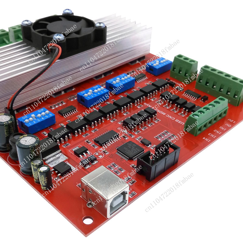 Mach3 Usb Cnc Controller 4 Axis 100Khz - Kontrol Cihazı Sürücü Kartı Motor Sürücüsü
