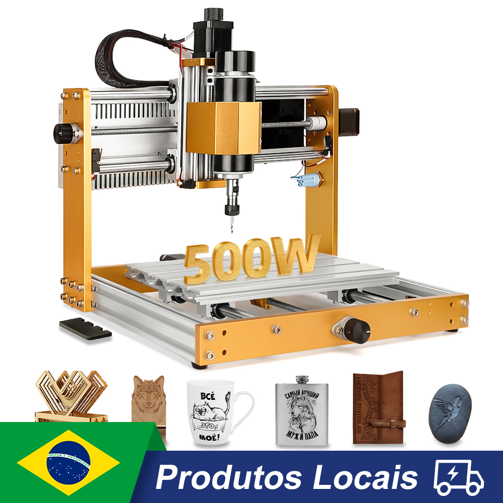Cnc 3018 Pro Max Metal - CNC Router makine 3018Pro Max 500W,