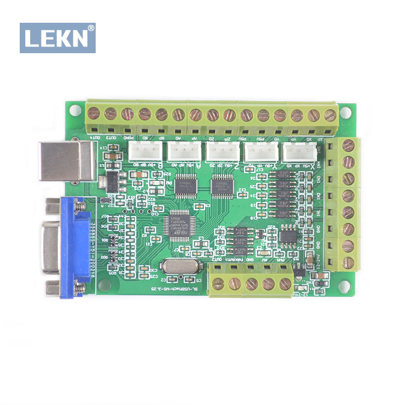 5 Axis Cnc Breakout Board Interface Mach3 - MACH3 kesme panosu, USB bağlantı noktası,