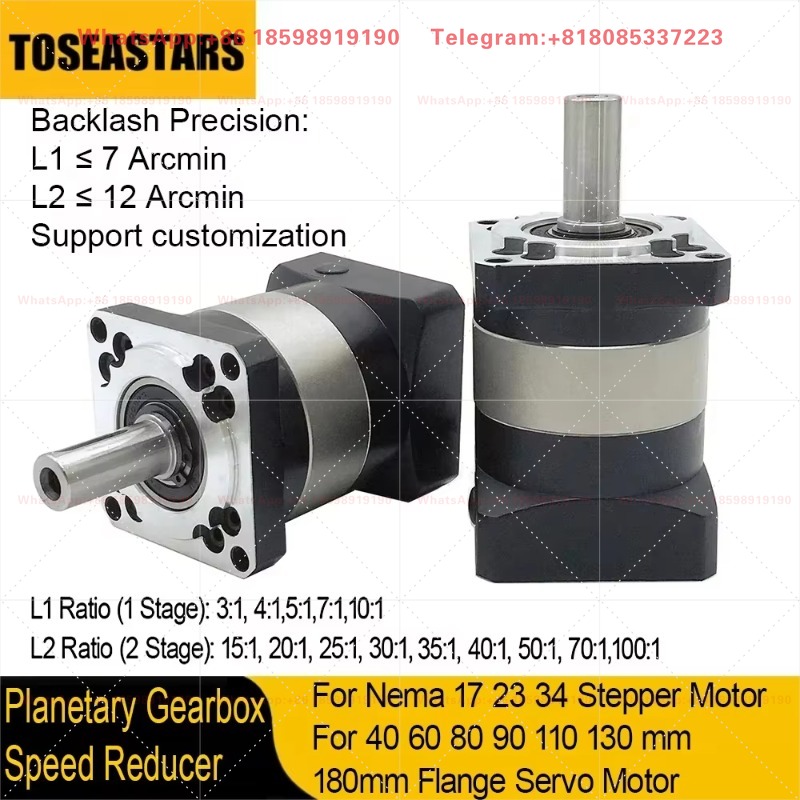 Planetary Gearbox Reducer Nema 23 34 - Nema 17 23 34 Adımlı Motorlar