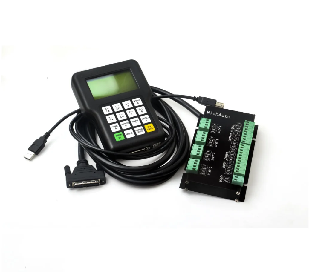 Sıcak Satış Richauto DSP 3 eks - Richauto A11 Dsp Controller 3 Axis incelemesi ve fiyatı