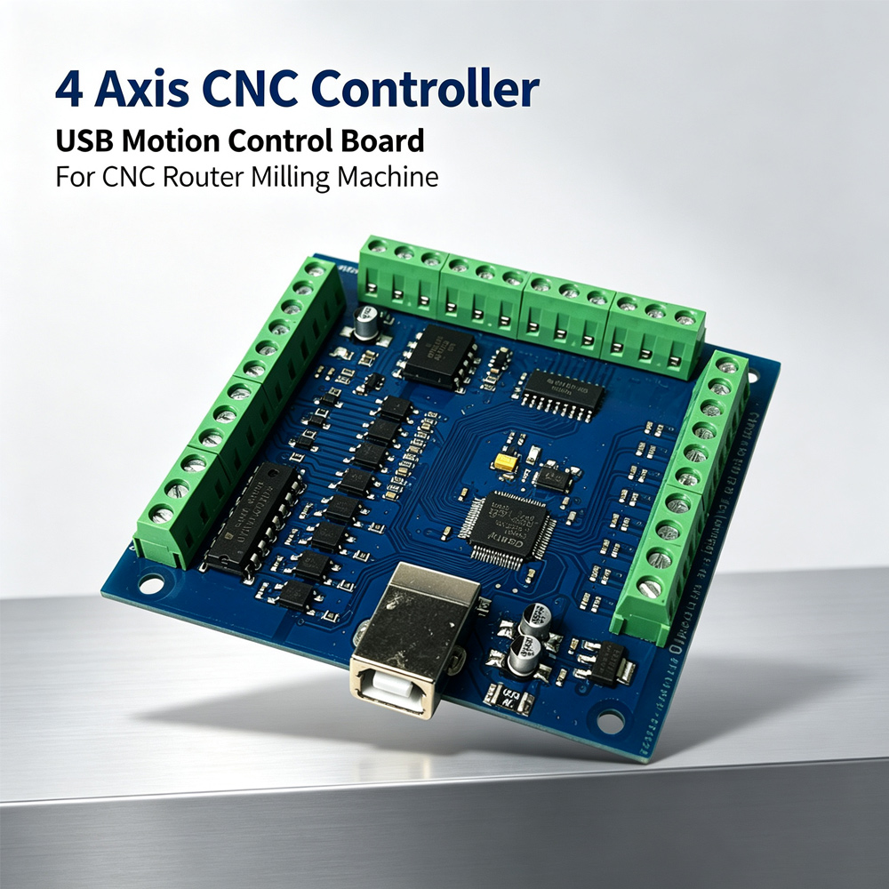 CNC Hareket Kontrol Kartı MACH - Mach3 Usb Cnc Controller 4 Axis 100Khz incelemesi ve fiyatı