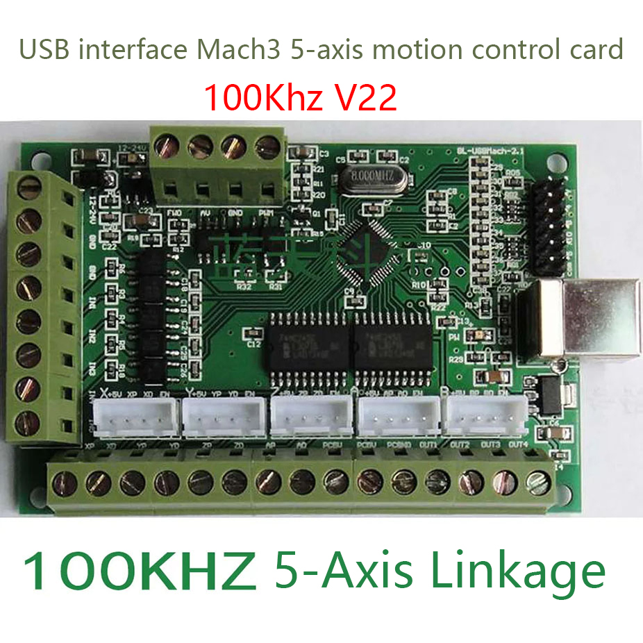 Mach3 arayüz kartı cnc 5 eksen - 5 Axis Cnc Breakout Board Interface Mach3 incelemesi ve fiyatı