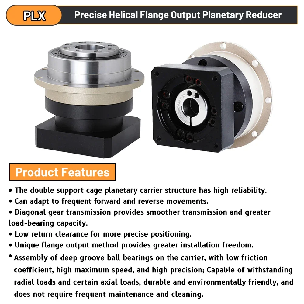 Dairesel Flanş Helisel Dişli P - Planetary Gearbox Reducer Nema 23 34 incelemesi ve fiyatı