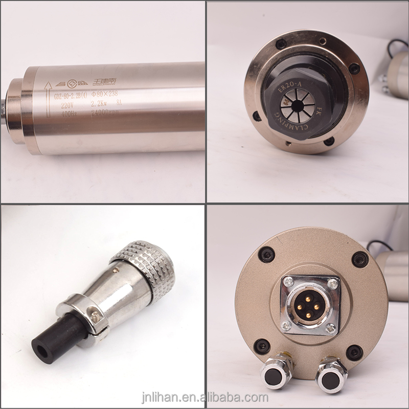 Motor İnvertör VFD Kiti Cnc Sp - 2.2Kw Water Cooled Spindle Kit Vfd incelemesi ve fiyatı