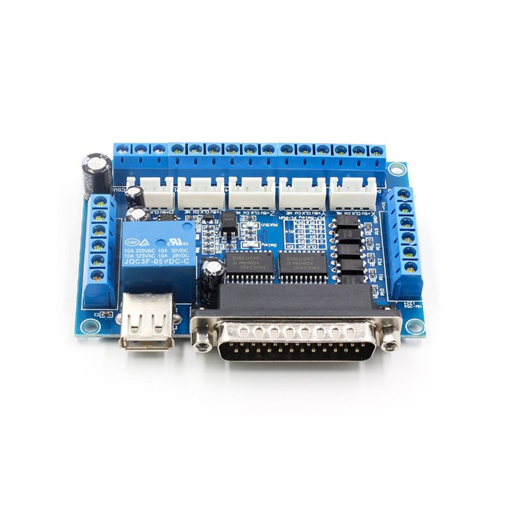 5 Eksenli CNC Arayüz Adaptörü  - 5 Axis Cnc Breakout Board Interface Mach3 incelemesi ve fiyatı