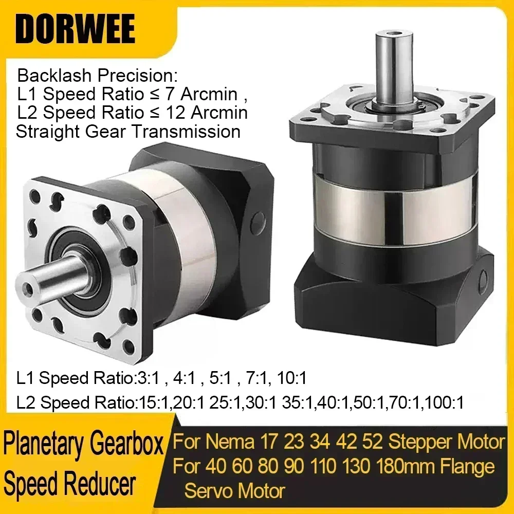 Planet Şanzıman Motor Redüktör - Planetary Gearbox Reducer Nema 23 34 incelemesi ve fiyatı