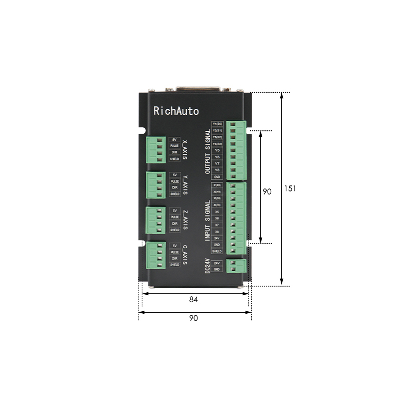 Orijinal RichAuto A11E DSP El  - Richauto A11 Dsp Controller 3 Axis incelemesi ve fiyatı