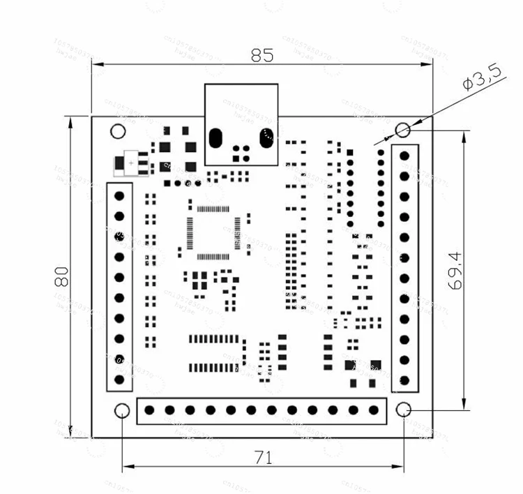 MACH3 4 Eksenli USB CNC Kontro - Mach3 Usb Cnc Controller 4 Axis 100Khz incelemesi ve fiyatı