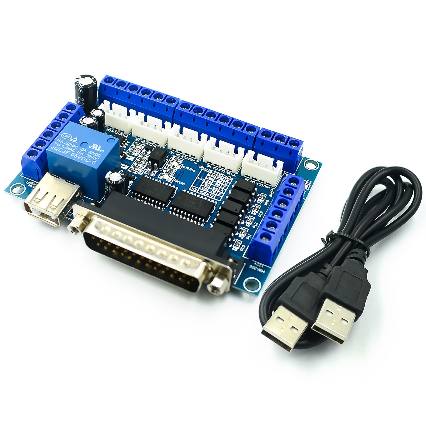 Step Motor Sürücüsü için Yükse - 5 Axis Cnc Breakout Board Interface Mach3 incelemesi ve fiyatı